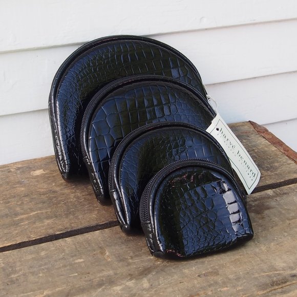 🔥HP🔥Vintage Harve Benard 4 Cosmetic Bag Set NOS! - Picture 3 of 9